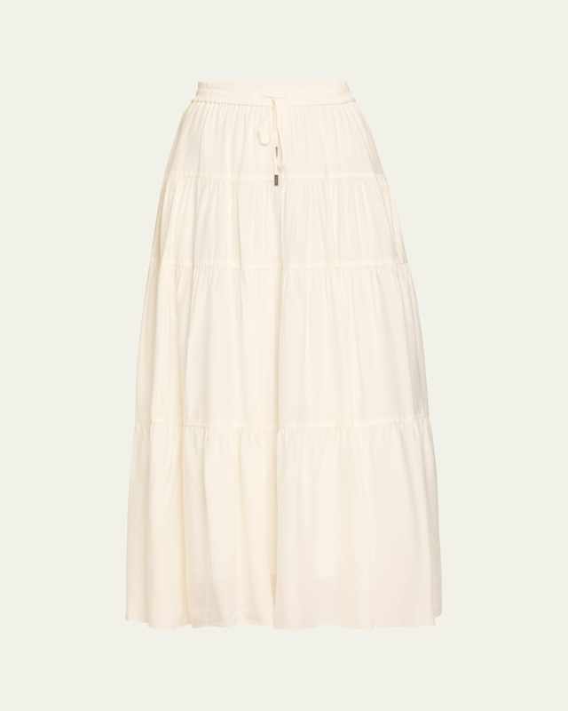 Lulee Tiered Maxi Skirt